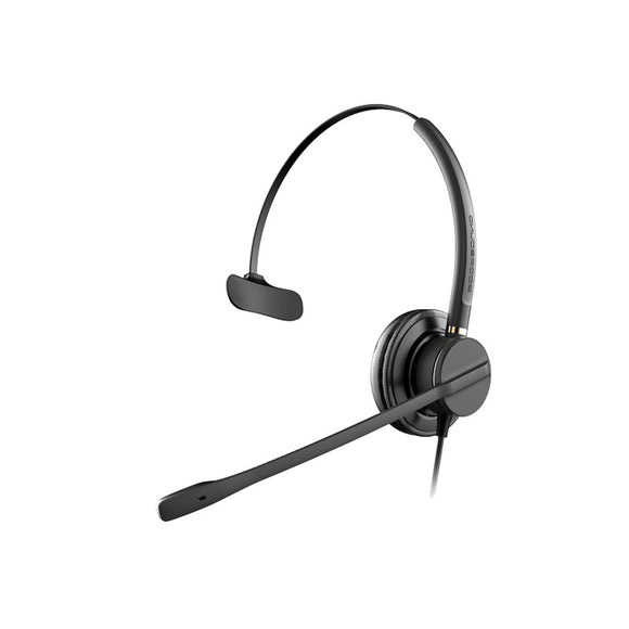 Addasound Crystal 2871 Wired Monaural Noise-canceling Headset with Quick Disconnect (Crystal 2871) New