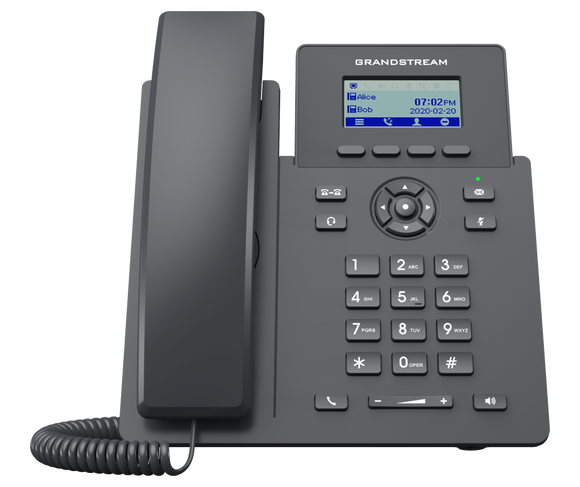 Grandstream GRP2601 Carrier-Grade IP Phone - 2 Lines / 2 SIP Accounts - Not PoE (GRP2601) New