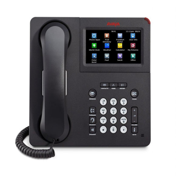 Avaya 9641GS Touchscreen Gigabit IP Deskphone TAA (9641GS) (700509409) Unused