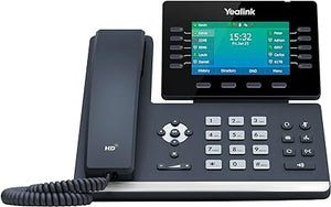 Yealink SIP-T54W IP Phone w/Color Display (SIPT-54W) New with power (PS5V2000US-SLIMN)