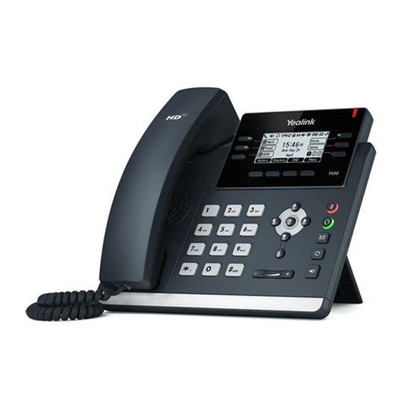 Yealink SIP-T42G 12-Line IP Phone - POE (SIP-T42G) New Open Box