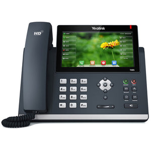 Yealink SIPT48S Skype for Business 16-Line Ultra-Elegant Gigabit IP Phone PoE (SIP-T48S-SFB) Refurb