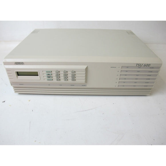 Adtran TSU 600 T1 Interface Multiplexor (1200076L2) Unused