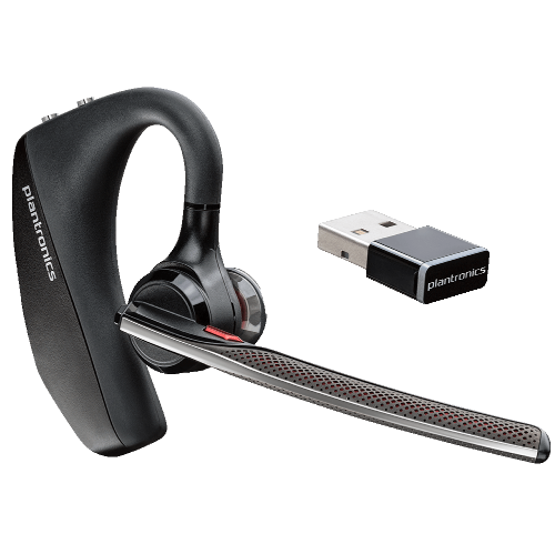 Plantronics Voyager 5200 UC Bluetooth Wireless On-Ear Headset With Standard BT600 Dongle (206110-101) New