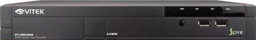 Vitek 8 Channel H.264 DVR W/1TB HDD And Real Time 960H Recording (VT-SRL908/1T) New