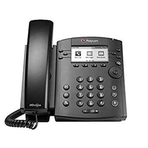 Polycom VVX 311 6-Line IP Phone w/HD Voice - PoE (2200-48350-025) Refurb