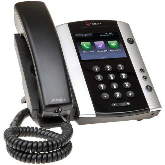 Polycom VVX501 Skype for Business PoE (2200-48500-019) Unused