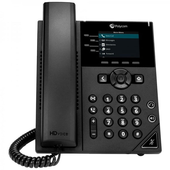 Polycom VVX 250 4-Line IP Phone (2200-48820-025) Unused