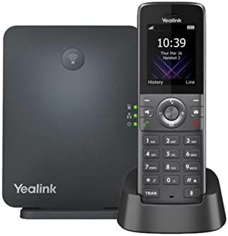 Yealink DECT IP Phone system W73H Handset and W70B Base Unit Package (W73P) New