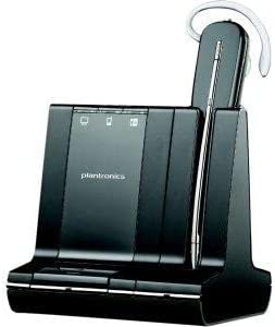 Plantronics W745 M-SAVI-3-in-1 Convertible Headset with Battery Charger Microsoft Certified (86507-21-NA)