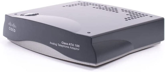 Cisco ATA 186 Analog Telephone Adapter (ATA186-I1-A) New In Box - Unused