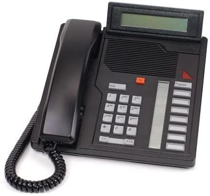 Nortel M2008 Hands-Free Line-Power Phone with Display (NT9K08) (Black) Refurb