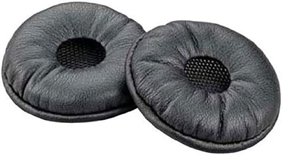 Plantronics Ear Cushions - 1 Pair Replacement  Leatherette (89862-01)