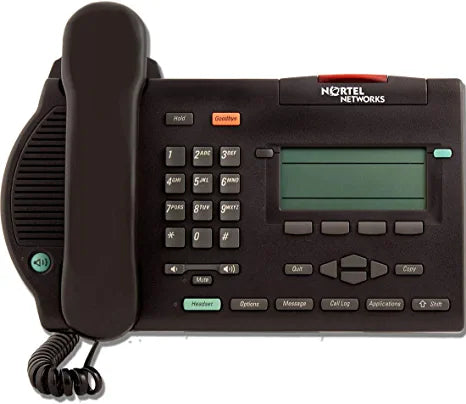 Nortel M3903 Hands-Free Enhanced Phone with Display - Charcoal (NTMN33) Refurb