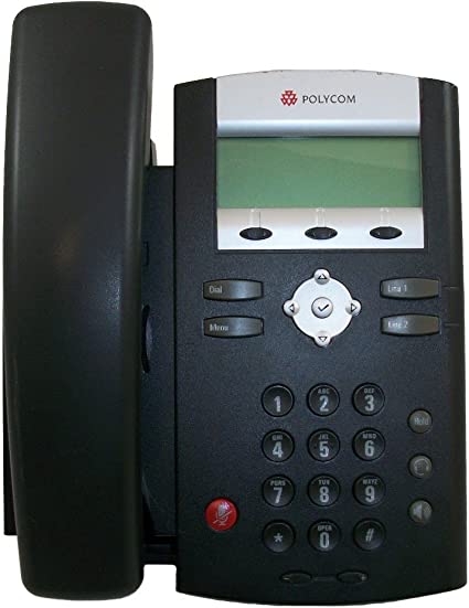 Polycom Soundpoint IP330, 2-Line SIP Phone, W/Out 24V P/S, 2200-12330-025, New Unused