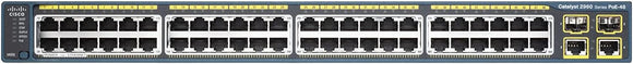 Cisco Catalyst 2960S 48 Gig POE 370W 4X SFP Lan Base (WS-C2960S-48LPS-L) Refurb