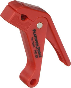 Platinum Tools SealSmart RG59 Coax Stripper (Red) Clamshell (15023C) New