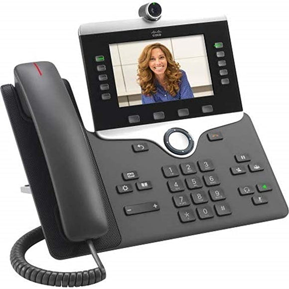 Cisco CP-8865-3PCC-K9 IP Video Phone, WiFi, Bluetooth (CP-8865-3PCC-K9) Unused
