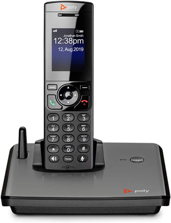 Poly VVX D230 DECT IP Phone w/Base (2200-49230-001) Unused
