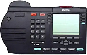 Nortel M3905 Call Center Phone with Display & Dual Headset Jack - Platinum (NTMN35) Unused