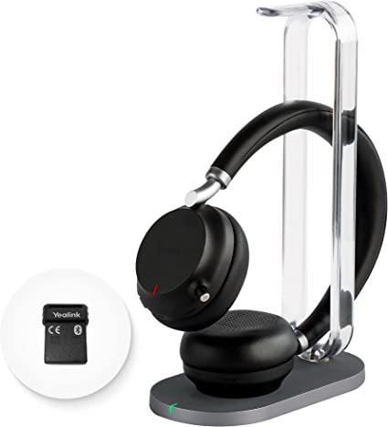Yealink BH72 W/Charging Stand, USB-A, Bluetooth Headset, Teams Edition, Black, New