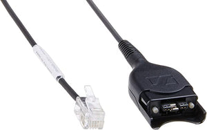 Sennheiser CSTD 08 Standard bottom cable, easy disconnect to modular plug, coiled cable, can also be used for direct connect         (005365) New