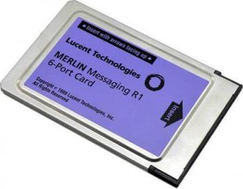 Avaya Merlin Messaging V-M R1 6 Port PC Card (108501602) (Purple) Refurb