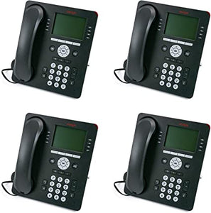 AVAYA 9608G IP TELEPHONE GREY GIGABIT ETHERNET 4 PHONE PACKAGE (700510905) NEW OPEN BOX