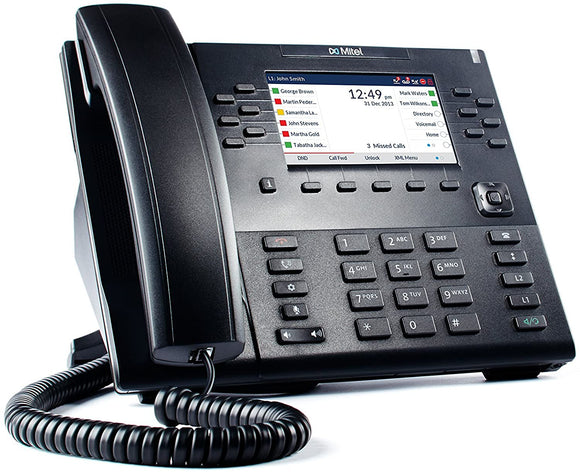 Mitel 6869i SIP Phone, PoE, 80C00003AAA-A, Refurbished