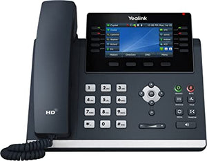 YEALINK SIP-T46U DUAL-PORT GIGABIT 4.3" COLOR LCD IP PHONE W/UNIFIED FIRMWARE (SIP-T46U) Unused