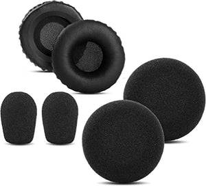 Foam Refresher Kit - includes 2 ear cushions, 2 leatherettes, and 2 slim microphone cushions (VXI-202846) New