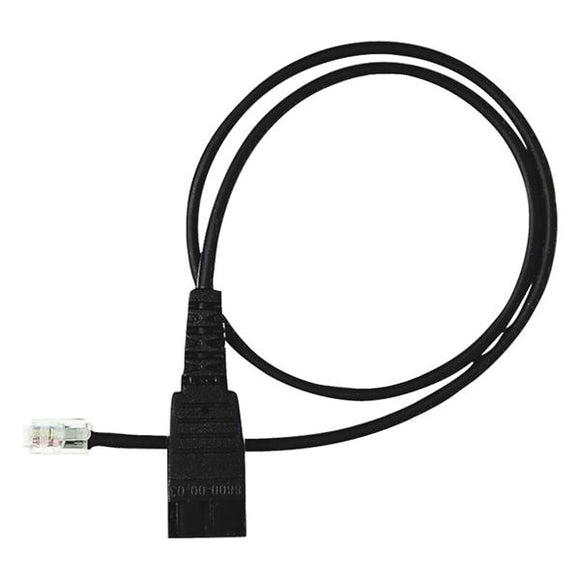Jabra Headset QD Cord  Straight  Mod Plug - 1.6 Ft. (8800-00-01) New