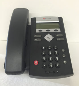 Polycom Soundpoint IP320 SIP 2-Line Desktop Phone Duplex Speaker No PS (2200-12320-025) Unused
