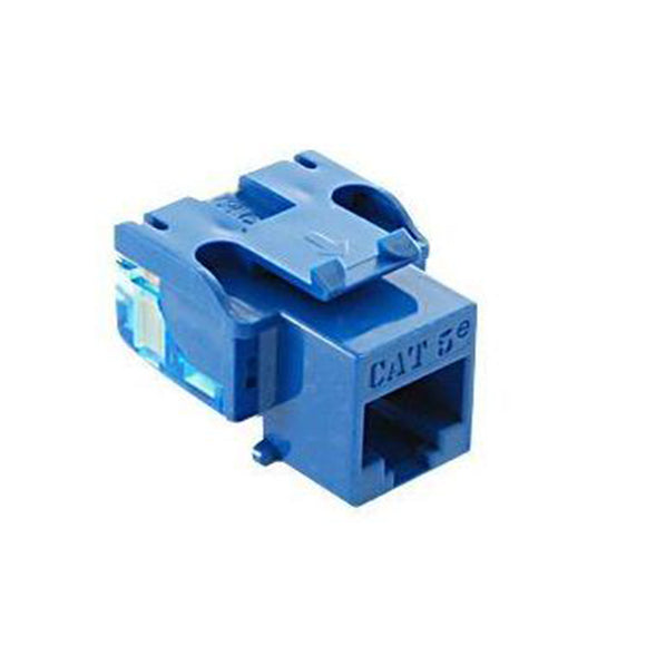 ICC IC107E5CBL - 25PK Cat5 Jack - Blue (CAT5JKPK-BL) New