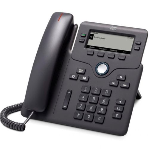 Cisco 6841 Multiplatform Firmware Phone Call Control with NA Power (CP-6841-3PW-NA-K9) Refurb