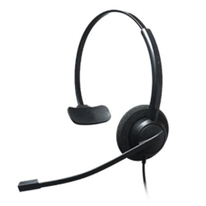 Addasound Crystal 2731 Wired Monaural Noise-canceling Headset with Quick Disconnect & Foam Ear Cushions - No Lower Cable Included (CRYSTAL 2731) New