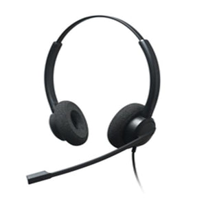 Addasound Crystal 2732 Wired Binaural Noise-canceling Headset with Quick Disconnect & Foam Ear Cushions - No Lower Cable Included (CRYSTAL 2732) New