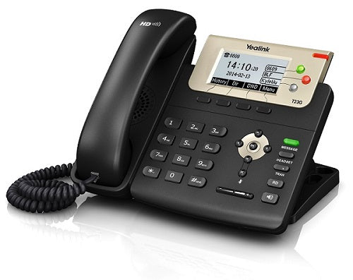Yealink SIP-T23G 3-Line IP Phone with Dual-Port Gig Ethernet - PoE Enabled (SIP-T23G) Refurb