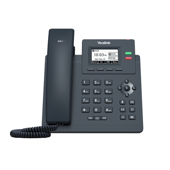 Yealink SIP-T31P - Entry Level IP Phone - PoE (SIP-T31P) New