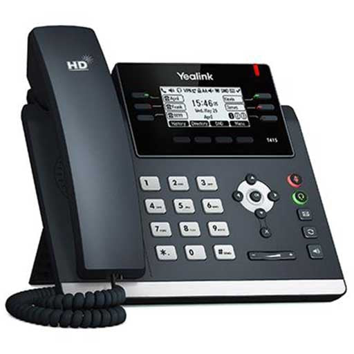 Yealink SIP-T41S - 6-Line IP Phone - PoE (SIP-T41S) New