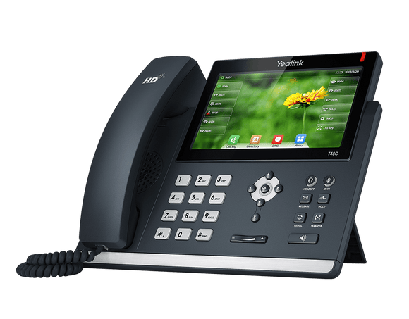 Yealink SIP-T48G 16-Line Ultra-Elegant Gigabit IP Phone (SIP-T48G) New-Open Box