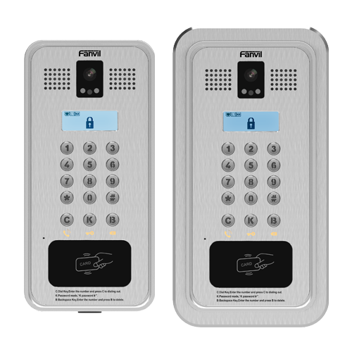 Fanvil i33V Outdoor SIP Video Door Phone with 12-Button Keypad + 3 Function Keys (i33V) New
