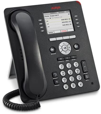 Avaya 9611G Gigabit IP Telephone - Text Buttons (9611G-TEXT) Refurb