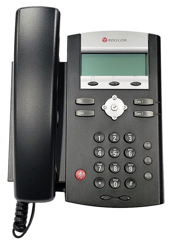 Polycom Soundpoint IP320 IP Phone, Full Duplex w/Power Supply (2200-12320-001) New Open Box