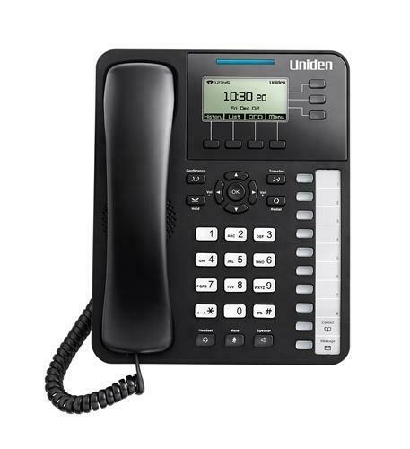Uniden UIP3000 Mid Level SIP Phone (UIP3000) New