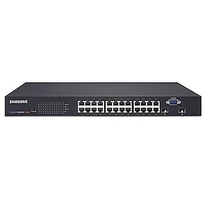 Samsung 24-Port 10/100/1000M PoE Switch (IES-4024GP/XAR) New